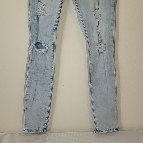 Pacsun Distressed SKINNY JEAN 30x32 - Picture 3 of 6
